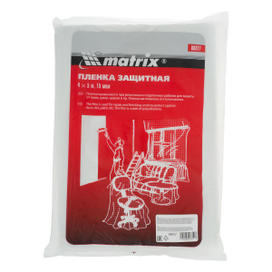 Пленка защитная полиэтиленовая 15мкм*4*5м Matrix 88827