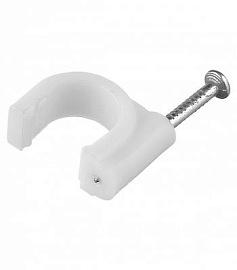 Скоба д/кабеля 7мм круглая (50шт) SQ0514-0014