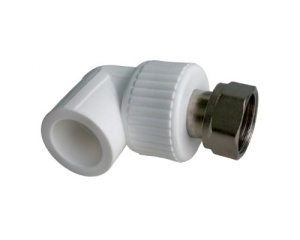 Угольник PPR с нак. гайкой 25*3/4" Lammin  47425