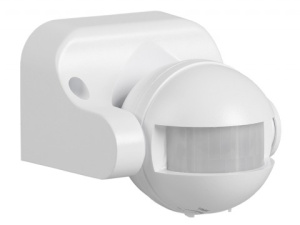 Датчик движения ИК наст. 1100w 180° 12м IР44 белый ДД 009