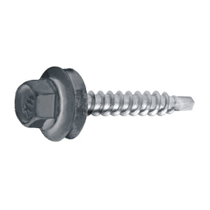 Саморез кров. 5,5х19 RAL7004 серый (70шт)