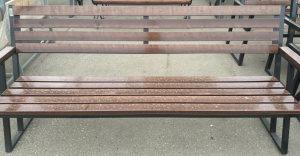 Скамейка №31 (2м) с деревом 1380-2