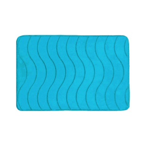 Коврик MELODIA DOLCE флисовый 50х80 голубой MK408 / 21436