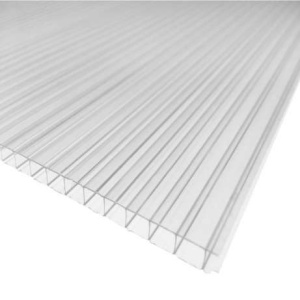 Поликарбонат сотовый 6мм (прозрачный) 6м