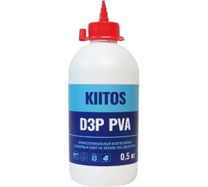Клей ПВА столярный Kiitos D3P (0,5кг)