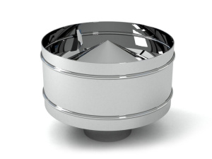 Дефлектор нерж. 0,5 мат Ду=100