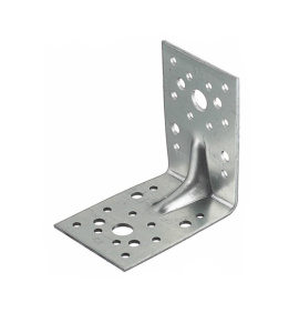 Уголок крепежный усиленный 90х90х65х2мм