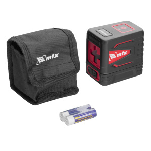 Уровень лазерный QBC GREEN Basic SET 20м зеленый луч батарейки MTX 35011