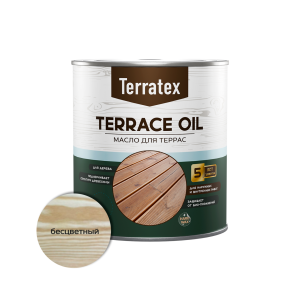 Масло для террас Terratex бесцветный (0,75л) 