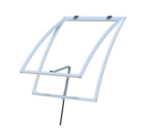 Форточка (комплект) 1,0м для станд. теплицы Райский Сад