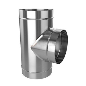 Тройник LAVA 100 нерж.