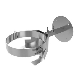 Кронштейн опорный (20  35см) 180мм нерж. 1,5мм