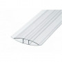 Профиль соединительный Н 4-6мм L=6м (прозрачный)