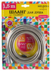 Шланг для душа ТERMA 1/2*1/2" конус нерж. 14*150см MKP20331BL 34513