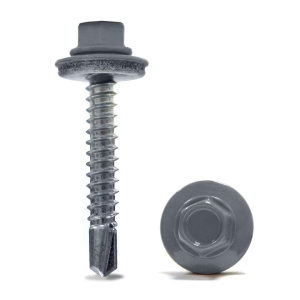 Саморез кров. 4,8х35 RAL7024 серый графит (60шт)