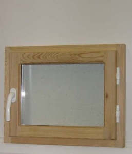 Блок оконный деревянный стеклопакет 500*400