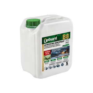 Антисептик-антипирен UpGUARD F8 Готовый состав 2гр. б/цветный трудновымываемый д/защиты древесины 5л