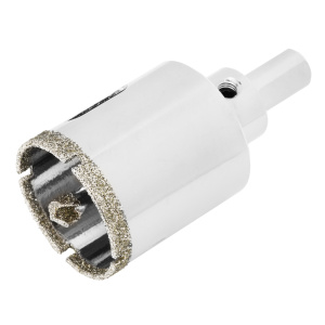 Сверло алмазное по керамограниту 35*67мм 3-гранный хвостовик// Matrix 726353