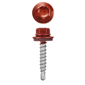 Саморез кров. 4,8х29(28) RAL3005 красное-вино (70шт)