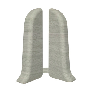 Заглушка левая и правая 55мм 282 палисандр серый (2шт)