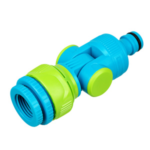 Адаптер штуцерный шарнирный 1/2-1" Palisad Luxe с переключателем 65781