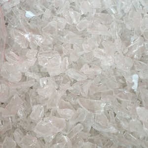 Стеклянная крошка прозрачная фр.3-5мм (20кг)