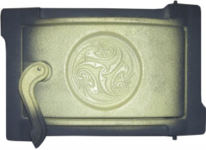 Дверка поддувальная крашеная ДПУ-2Б Кельты (250*140)