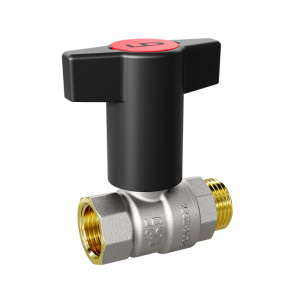 Кран шаровый 1/2" в/н Т-рукоятка 19150