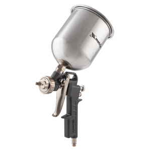 Краскопульт пневмат. с верхним бачоком V-1л сопла 1,2 1,5 и 1,8мм Matrix 57315 