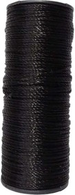 Нить крученая ПП 1,2мм 100м черная