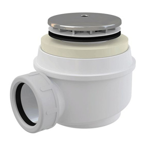 Сифон д/душевого поддона хром. А47CR д.50 ALCAPLAST (91153)