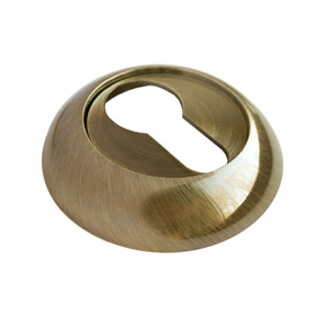 Накладка дверная круглая старая бронза (РОС)