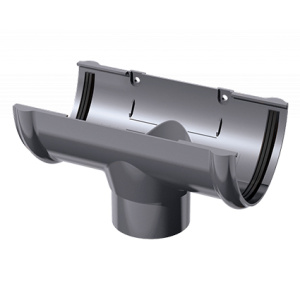 Воронка желоба VERAT серый