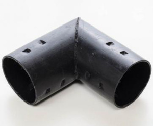 Отвод для дренажных труб 110/90° 