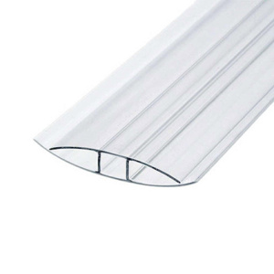 Профиль соединительный Н 8-10мм L=6м (прозрачный)