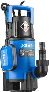 Дренажный насос для грязной воды ЗУБР 900Вт НПГ-Т3-900