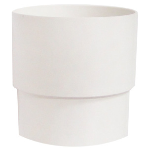 Муфта водосточной трубы 80 МUROL белая 11165