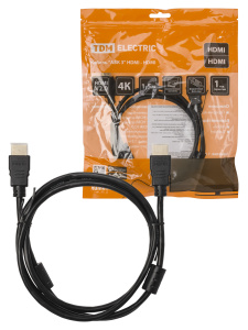 Кабель АВК 3 HDMI-HDMI v2.0 1,5м SQ4040-0003 
