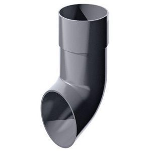 Слив трубы VERAT серый