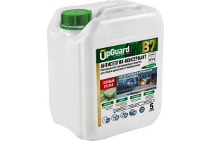 Антисептик UpGUARD В7 Готовый состав невымываемый консервант д/защиты древесины (5л) 