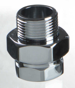 Американка 1" в/н хром прямая TRm01522