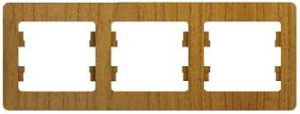 Рамка 3-м Glossa дуб GL000503