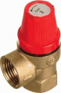Клапан предохранительный 1/2" в/в (2бар) (34011)
