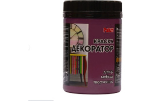 Краска-колер акриловая баклажан (0,32кг) ПалИж 109