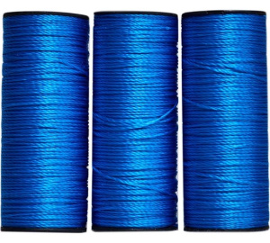 Нить крученая ПП 1,2мм 100м синяя