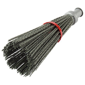 Метла синтетическая круглая,усиленная 39223