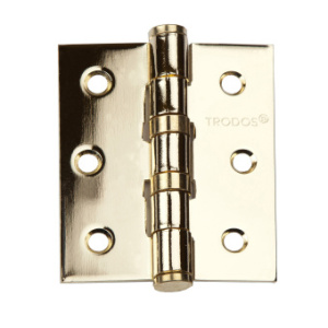 Петля Trodos 75*62*2,5мм 2ВВ (2шт) золото (РВ) 201072