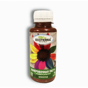 Паста колер. универсальная ECOTERRA шоколад №22 (0,1л)