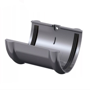 Соединитель желоба VERAT серый