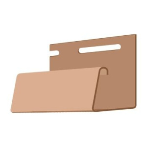 Фасадный J-профиль каштановый  3050мм